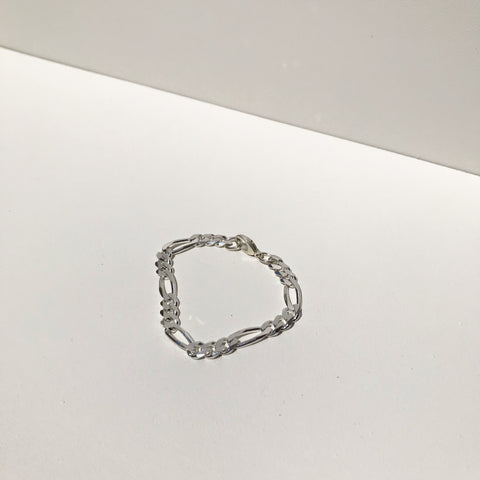 Sterling Silver Thick Chain Bracelet